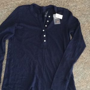 aerie pajama top size small NWT